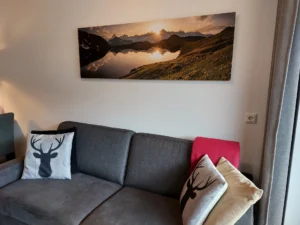zitgedeelte appartement A Kreischberg Suites