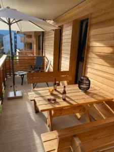balkon appartement A Kreischberg Suites