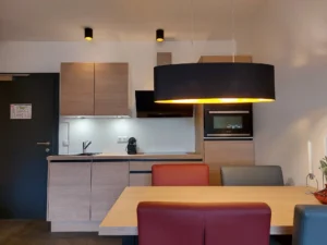 eethoek en keuken appartement A Kreischberg Suites