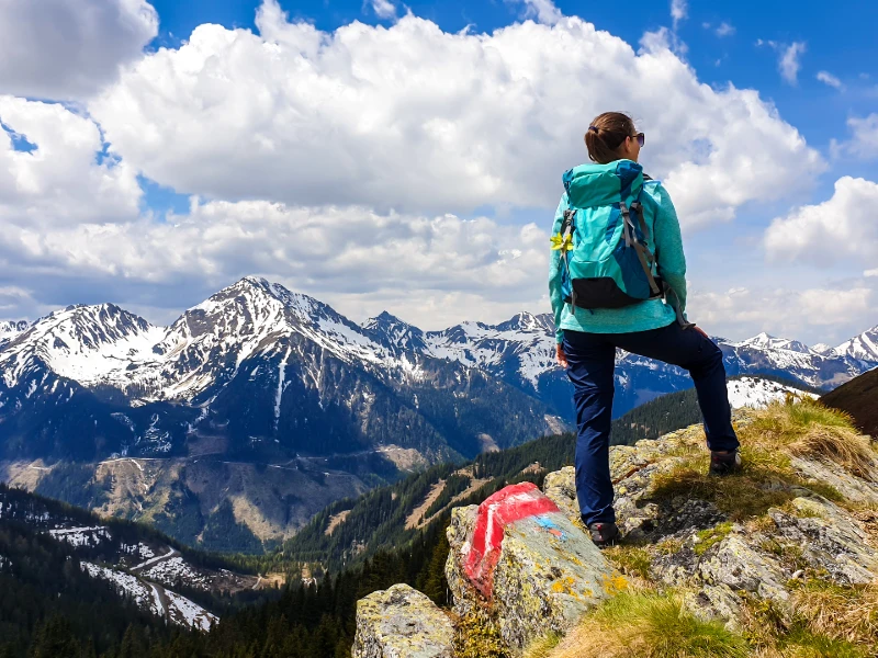 bergwandelen in kreischberg