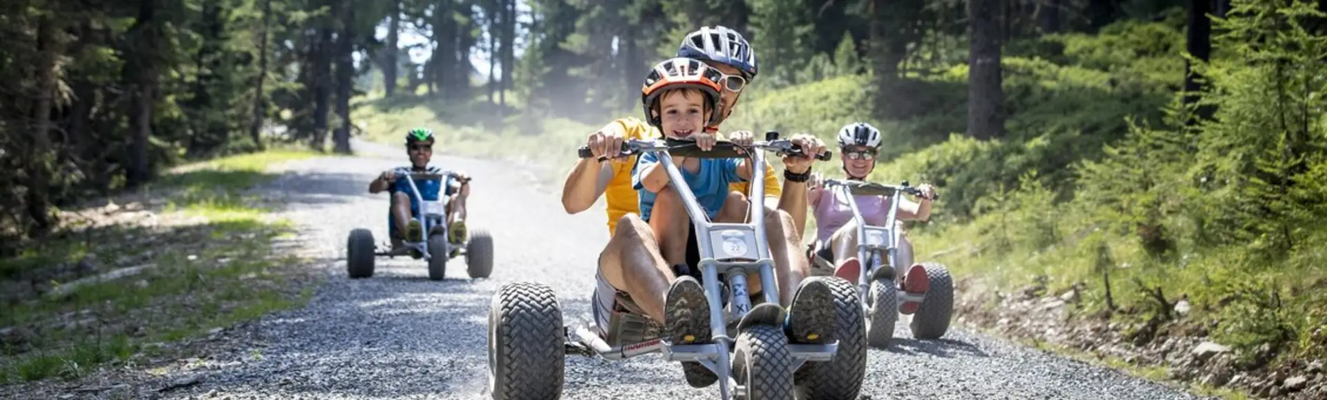 Mountaincarting op de Kreischberg