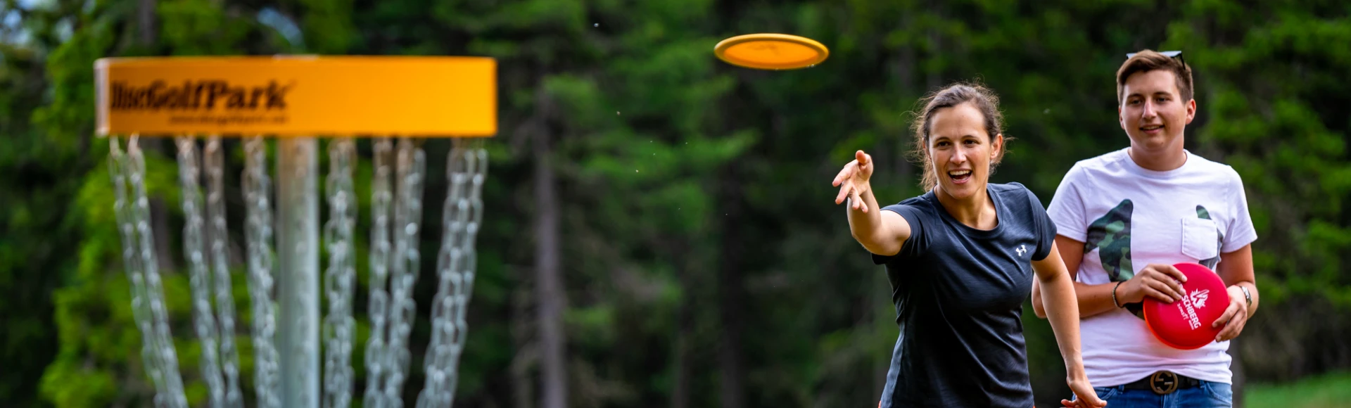 Discgolf op de Kreischberg