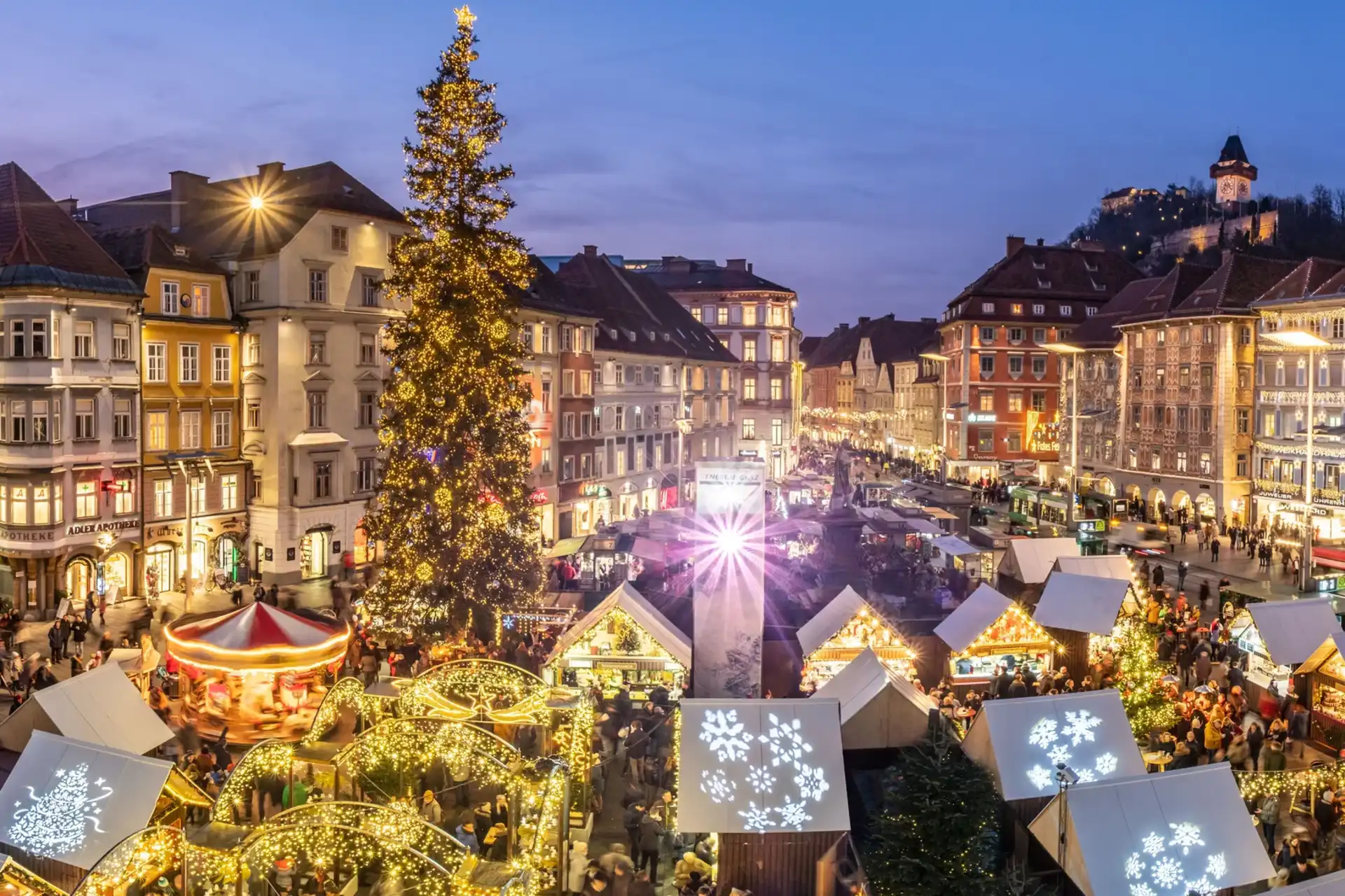 Kerstmarkten in Graz van 20 november tot 24 december 2026: een dagtrip in de adventstijd